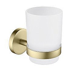 Стакан Timo SAONA 13031/17 золото матовое купить в интернет-магазине сантехники Sanbest