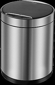 Ведро для мусора WeltWasser  KIDY MT 9L Матовая сталь купить в интернет-магазине сантехники Sanbest