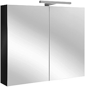 Зеркальный шкаф Jacob Delafon ODEON UP EB796RU-274 80 черный лак купить в интернет-магазине сантехники Sanbest