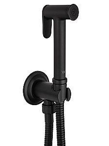 Смеситель с гигиеническим душем встраиваемый WONZON & WOGHAND STEAM, Черный матовый (WW- 88849008-MB) купить в интернет-магазине сантехники Sanbest