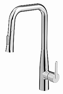 Смеситель для кухни Kaiser Claro 22144 хром купить в интернет-магазине сантехники Sanbest