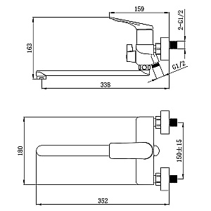 Инсталляция для унитаза Azario AZ-8010-1000 купить в интернет-магазине сантехники Sanbest
