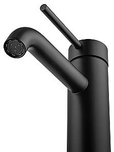 Смеситель для раковины WONZON & WOGHAND STICK, Черный матовый (WW-88139017-MB) купить в интернет-магазине сантехники Sanbest
