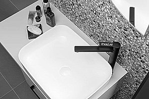 Смеситель для раковины Paffoni Ringo RIN081NO купить в интернет-магазине сантехники Sanbest