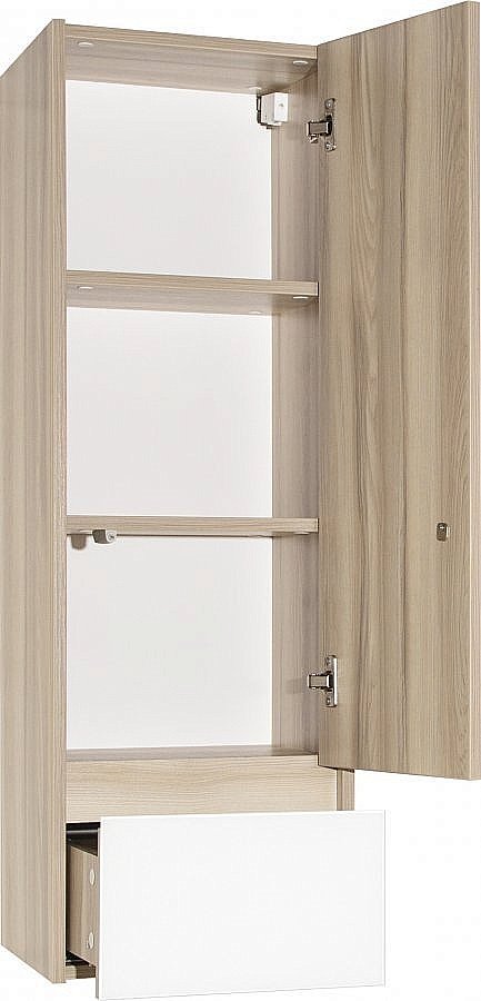 Колонна Style Line Монако 36 светлое дерево/белая для ванной в интернет-магазине сантехники Sanbest