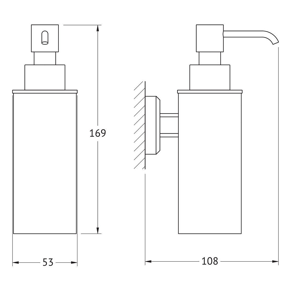 Диспенсер ARTWELLE HAGEL 9932 купить в интернет-магазине сантехники Sanbest