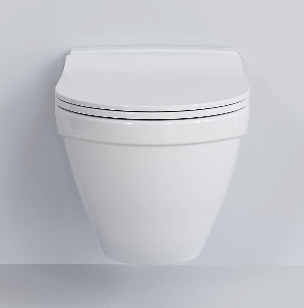 Унитаз подвесной Ambassador Nord 133T20001 белый купить в интернет-магазине Sanbest