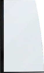 Шторка для ванны Jacob Delafon SERENITY E4933-BL 80 черный матовый профиль/прозрачно-матовое стекло купить в интернет-магазине Sanbest