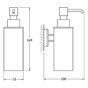 Диспенсер ARTWELLE HAGEL 9932 купить в интернет-магазине сантехники Sanbest