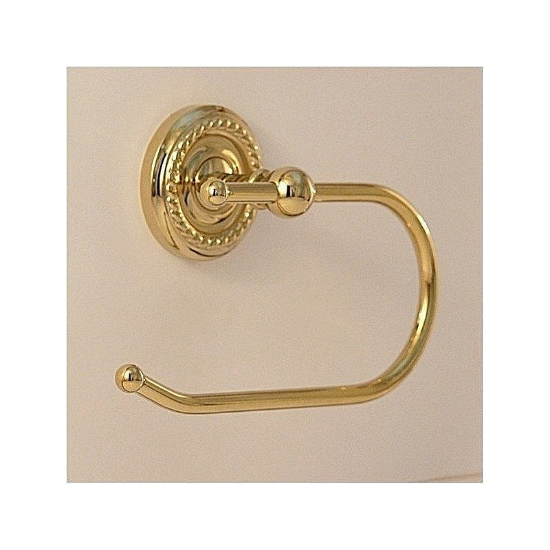 Бумагодержатель Magliezza Kollana 80522 золото купить в интернет-магазине сантехники Sanbest
