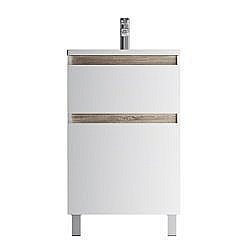 Тумба под раковину AM.PM X-JOY 55 напольная/белый глянец купить в интернет-магазине сантехники Sanbest