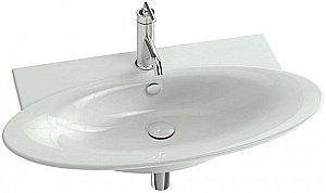Раковина Jacob Delafon PRESQU`ILE 80 E4437-00 белая купить в интернет-магазине Sanbest