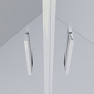 Душевой уголок Vincea Garda VSS-1G8011CLG 110x80 стекло прозрачное/профиль золото брашированное купить в интернет-магазине Sanbest