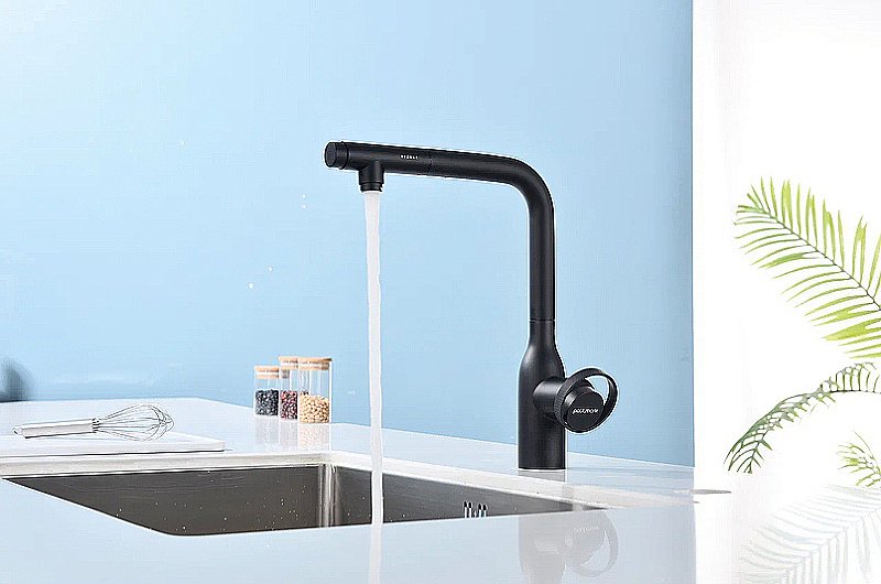 Смеситель для кухни Paulmark Urban Ur213104-AN антрацит купить в интернет-магазине сантехники Sanbest