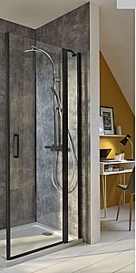 Душевая дверь Jacob Delafon CONTRA E22T81-BL 80 купить в интернет-магазине Sanbest