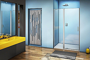 Душевая дверь Good Door FANTASY WTW-110-С-CH стекло прозрачное купить в интернет-магазине Sanbest