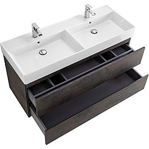 Тумба с раковиной Cezares Molveno 46 120 Ossido для ванной в интернет-магазине Sanbest