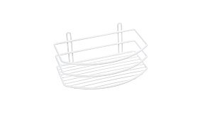 Полка-решетка Fixsen FX-720W-1 белая купить в интернет-магазине сантехники Sanbest