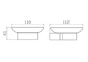 Мыльница с держателем WONZON & WOGHAND CARBON, Черный (WW-7722) купить в интернет-магазине сантехники Sanbest