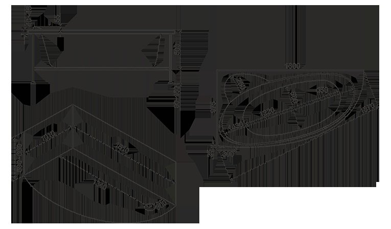Ванна с гидромассажем BAS Сагра 160x100 купить в интернет-магазине Sanbest