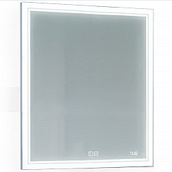 Зеркало Jorno Glass Gla.02.77/W 77x77 в ванную от интернет-магазине сантехники Sanbest