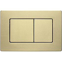 Кнопка для инсталляции Veconi Flush FLV8-G брашированное золото купить в интернет-магазине сантехники Sanbest