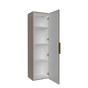 Пенал подвесной Grossman Блисс 37 303547 бежевый матовый для ванной в интернет-магазине сантехники Sanbest