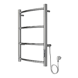 Полотенцесушитель электрический Azario VERONA П4 400х600 AZ04846 хром купить в интернет-магазине сантехники Sanbest