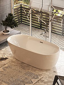 Акриловая ванна Sancos Single 180х85 FB07 белая купить в интернет-магазине Sanbest