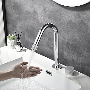 Смеситель для раковины Black&white Gravity GF-7108-С хром купить в интернет-магазине сантехники Sanbest