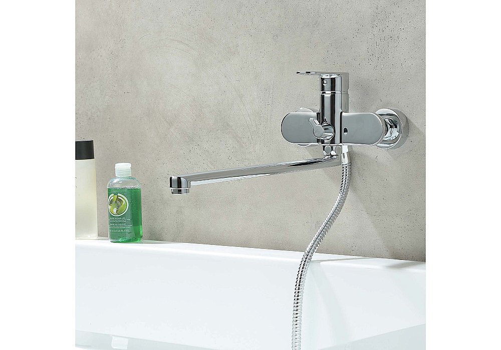 Cмеситель для ванны Aquatek Ника AQ1842CR хром купить в интернет-магазине сантехники Sanbest