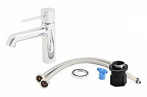 Смеситель для раковины Orange Karl M05-021cr хром купить в интернет-магазине сантехники Sanbest