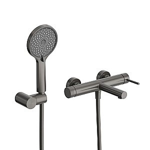 Смеситель для ванны/душа Cezares RELAX-VD-GM оружейная сталь купить в интернет-магазине сантехники Sanbest