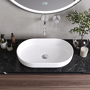 Раковина Cezares 55 CZR-6594 белая купить в интернет-магазине Sanbest