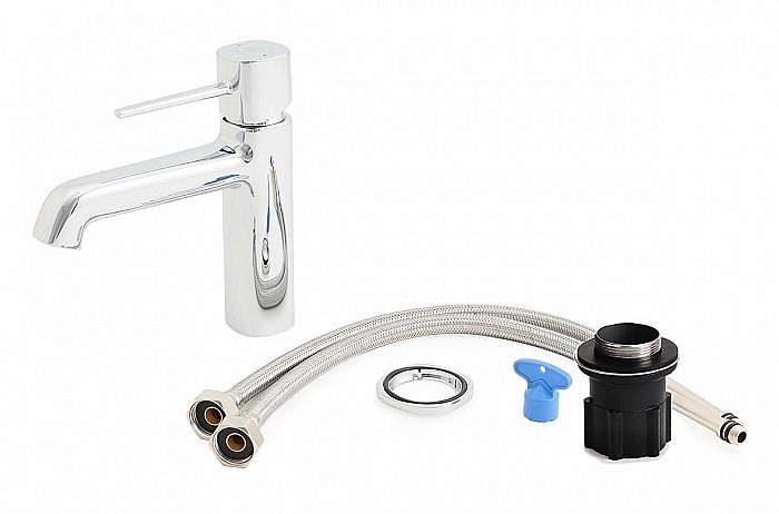 Смеситель для раковины Orange Karl M05-021cr хром купить в интернет-магазине сантехники Sanbest