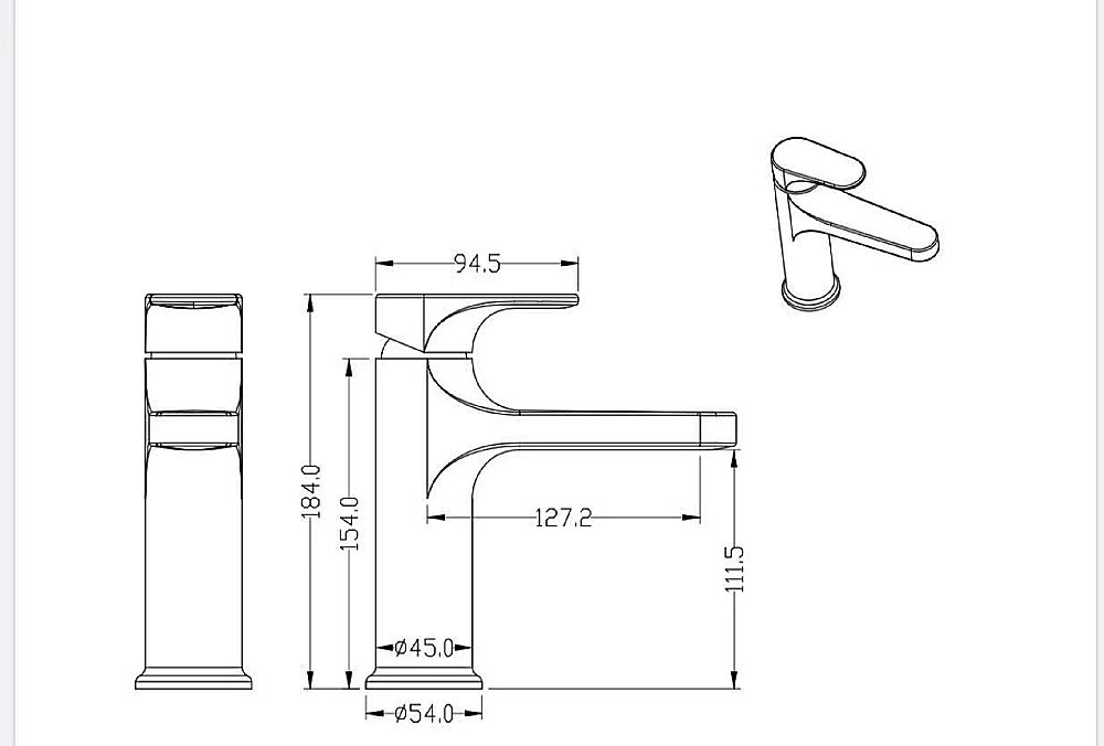 Смеситель для раковины Boheme Spectre 451-MG золото матовое купить в интернет-магазине сантехники Sanbest