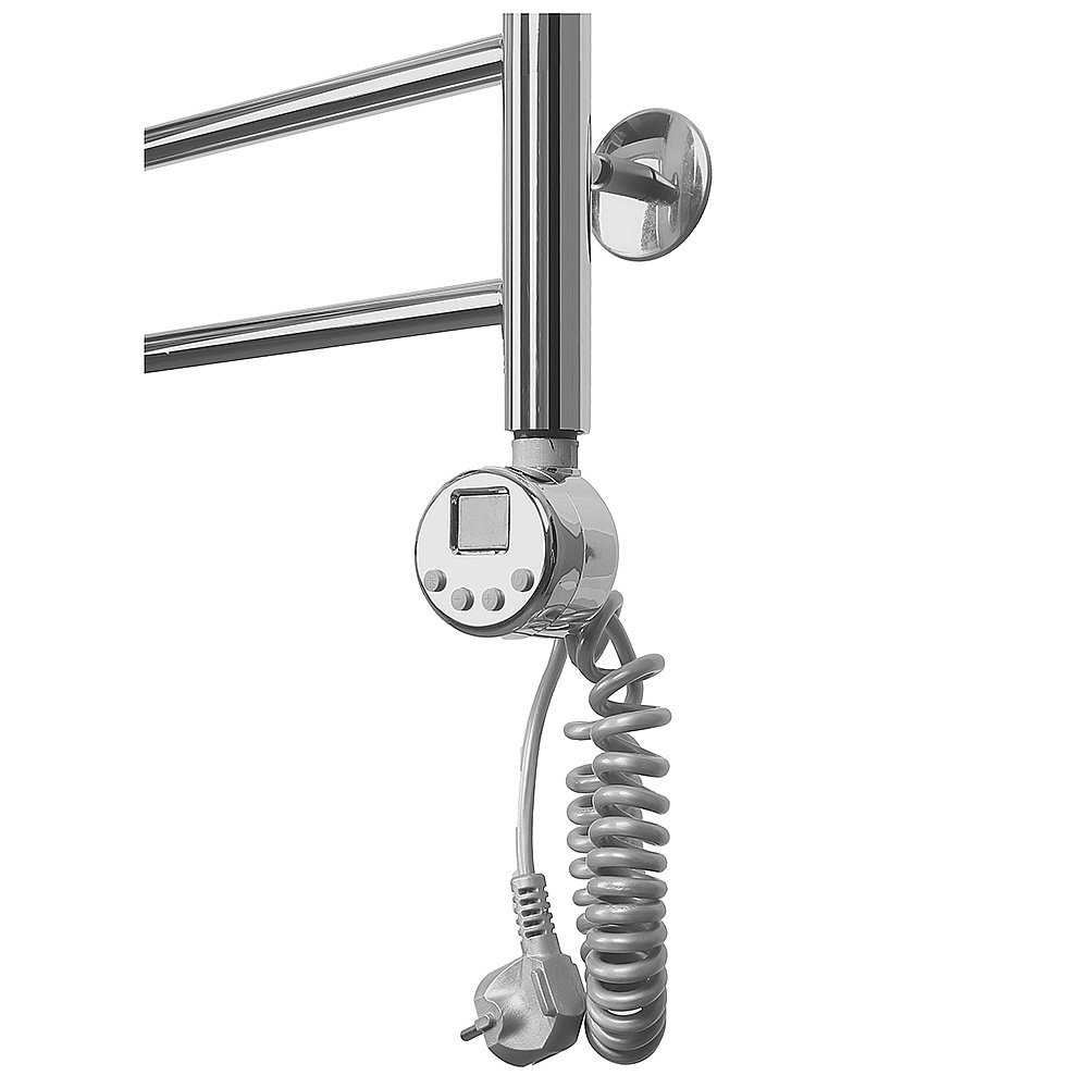 Полотенцесушитель электрический Domoterm Медея П8 500x800 E хром купить в интернет-магазине сантехники Sanbest