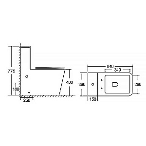 Инсталляция для унитаза Azario AZ-8010-1000 купить в интернет-магазине сантехники Sanbest
