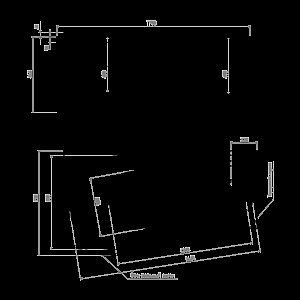 Ванна Alex Baitler ORTA 170х92 купить в интернет-магазине Sanbest