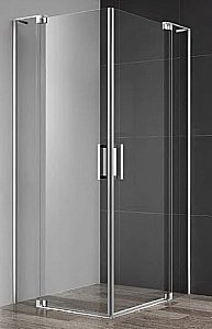 Душевой уголок Cezares Slider 70х100 SLIDER-AH-2-70/80-100/110-C-Cr стекло прозрачное/профиль хром купить в интернет-магазине Sanbest
