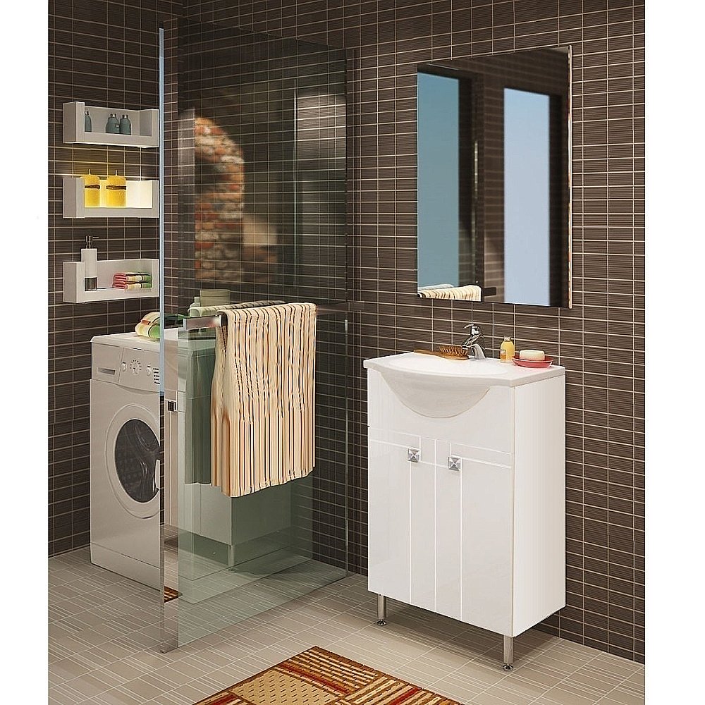 Зеркало Акватон Фиджи 60 в ванную от интернет-магазине сантехники Sanbest