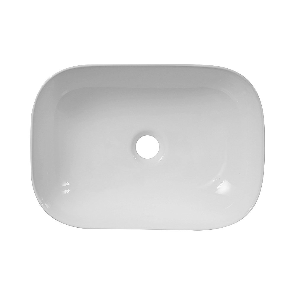 Раковина Oliveeka Bowl 45 9387B белая купить в интернет-магазине Sanbest