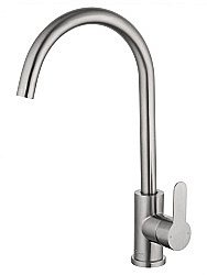 Смеситель для кухни WONZON & WOGHAND WW-AE4554-BS никель брашированный купить в интернет-магазине сантехники Sanbest