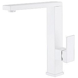 Смеситель для кухни Abber DAHEIM AF8214W белый купить в интернет-магазине сантехники Sanbest