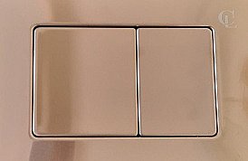 Кнопка для инсталляции CeramaLux LC/1-013 медь купить в интернет-магазине сантехники Sanbest