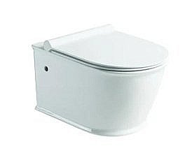 Унитаз подвесной SantiLine SL-5009 безободковый, с крышкой микролифт купить в интернет-магазине Sanbest