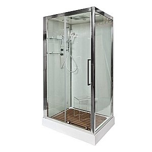 Душевая кабина DTO Серия Z Z120 KERAVA с электрикой 120x90 купить в интернет-магазине Sanbest