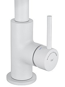 Смеситель для кухни WONZON & WOGHAND WW-L1005-MW белый матовый купить в интернет-магазине сантехники Sanbest