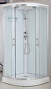 Душевая кабина Timo Imwei 90х90 XDM-09CH стекло прозрачное/профиль хром купить в интернет-магазине Sanbest