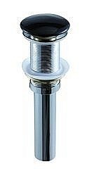 Донный клапан SantiLine SL-112 без перелива черный матовый купить в интернет-магазине сантехники Sanbest